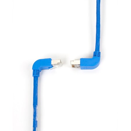 Black Box 15 Bl Cat6 Ang Cable D/U EVNSL216S-0015-90DU